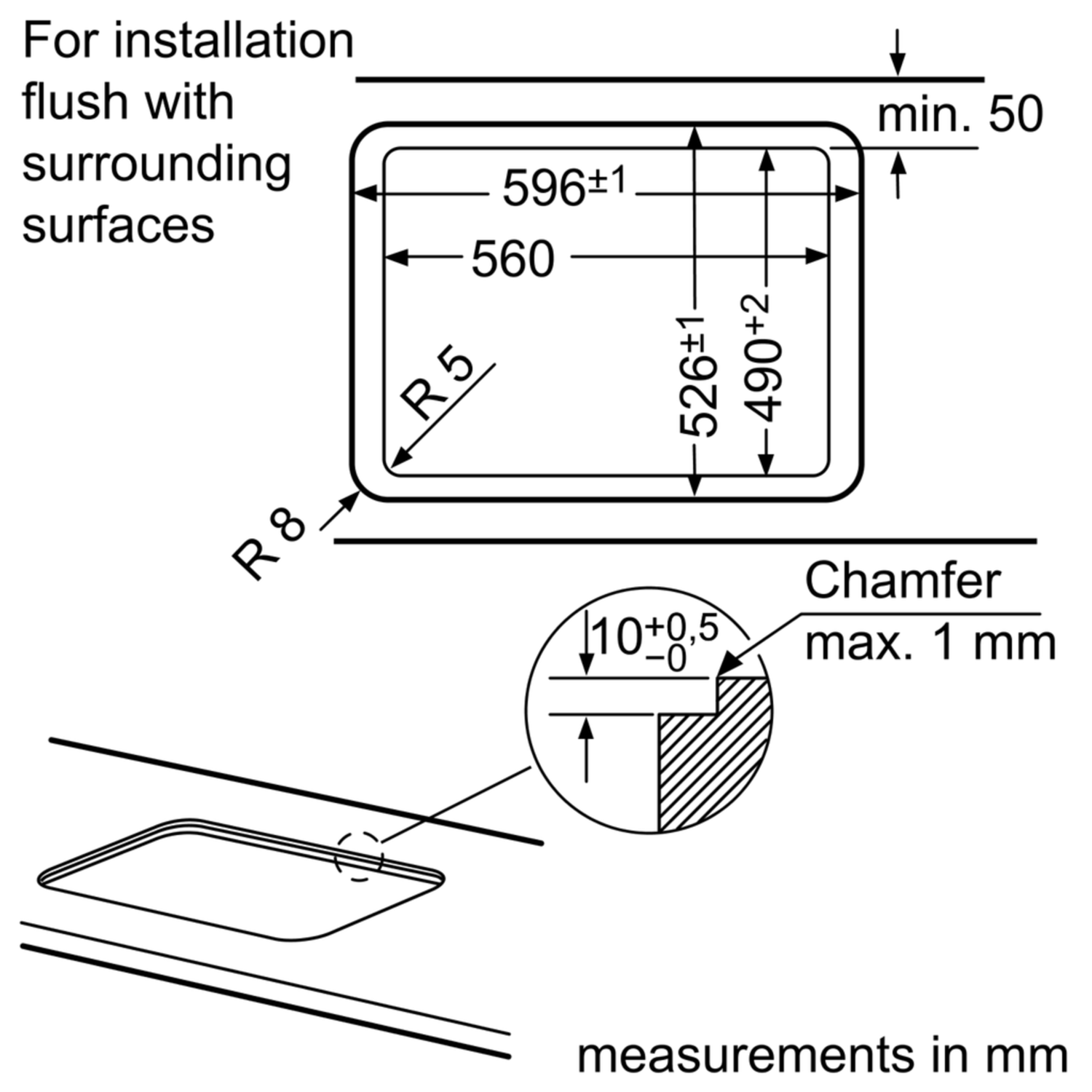 Neff T26CS49S0 N70 59cm Gas on Glass 4 Burner Gas Hob Black T26CS49S0