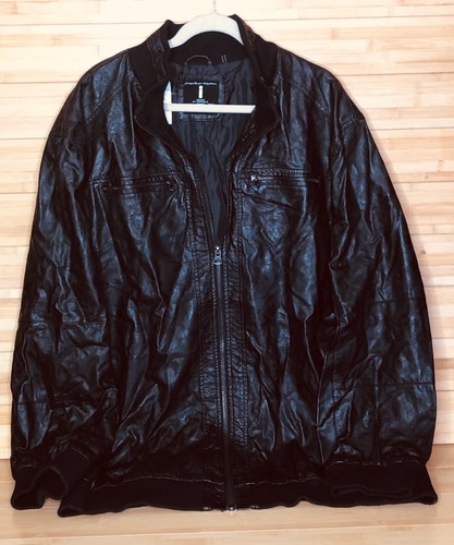 3xlt leather jacket