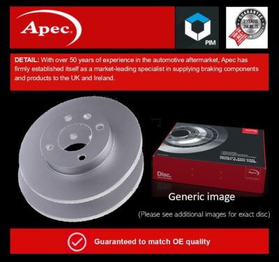 2x Brake Discs Pair Solid fits PEUGEOT TRAVELLER Rear 1.5D 1.6D 2.0D 2016 on Set