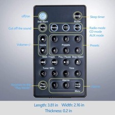 Replace Remote for Bose Music Radio System AWRCC1 AWRCC2 AWRCC3-Included Battery