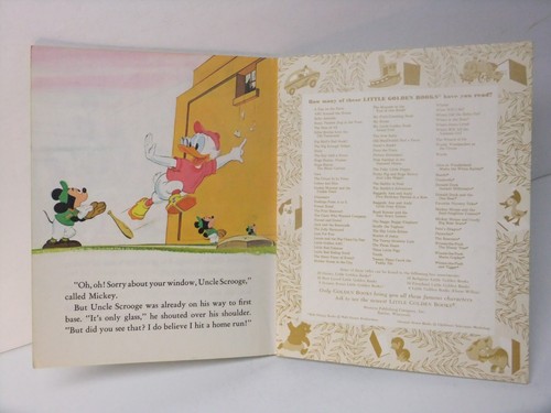 LITTLE GOLDEN BOOK #100-42 MICKEY MOUSE AND THE GREAT LOT PLOT 'M' Printing - Bild 3 von 4