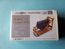 Airmodel Products 1/72 7 Assorted WW2 Luftwaffe Airfield accessories and bombs