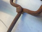 Large antique hook, forged iron, ca. 19th c. — photo 4