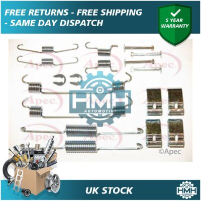 Fits Suzuki Vitara 1.6 2.0 HDi TD 2.5 Brake Shoes Fitting Kit Rear Poppy