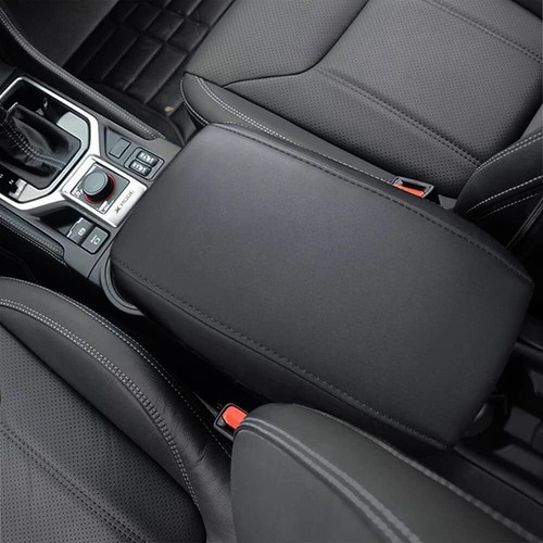 Brown Fabric Center Console Lid Armrest Cover For 2000-2006 BMW X5 – Fleece, Durable, Easy Install