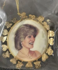 PRINCESS DIANA CHRISTMAS ORNAMENT INTERNATIONAL COLLECTORS SOCIETY NOS Free Ship