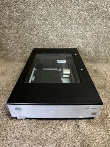 Epson Perfection V700 PHOTO Flatbed Scanner Bottom Unit Only Tested Works - Picture 1 of 4