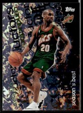 1999-00 Topps Sb22 Gary Payton Seasons Best Hs 1999-00 Topps Sb22 Gary Payton Seasons Best Hs