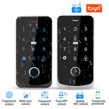 Fingerprint Touch Keypad Access Controller IP65 Waterproof Tuya App NFC ID IC M1
