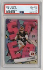 2024 Score Joe Burrow Step Ahead PSA 10 Gem Mint 5770