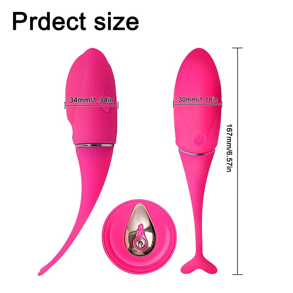 Œuf Vibrant Rechargeable Avec Télécommande - 10 Modes, Silicone, IPX7, Pour Femmes, Neuf En Boîte