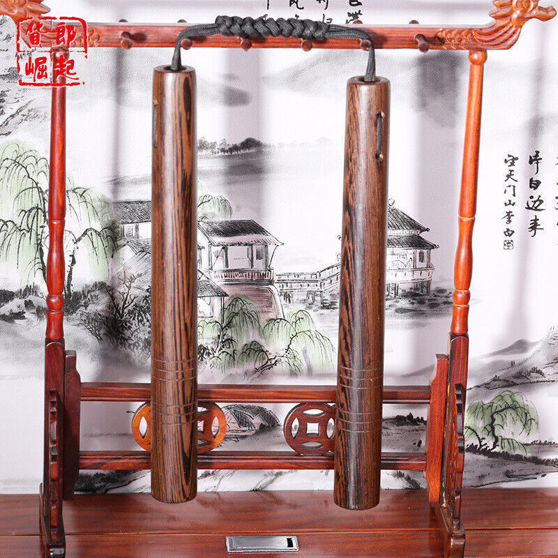 Nunchaku 26cm Chinese Kungfu Wooden Nunchaku Training Toys Martial Arts