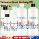 1:1 Silicone Mold Making Kit Rubber Mold Maker Liquid Translucent Resin Moulds