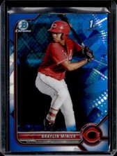 Braylin Minier 2022 Bowman Chrome Sapphire #BCP-93