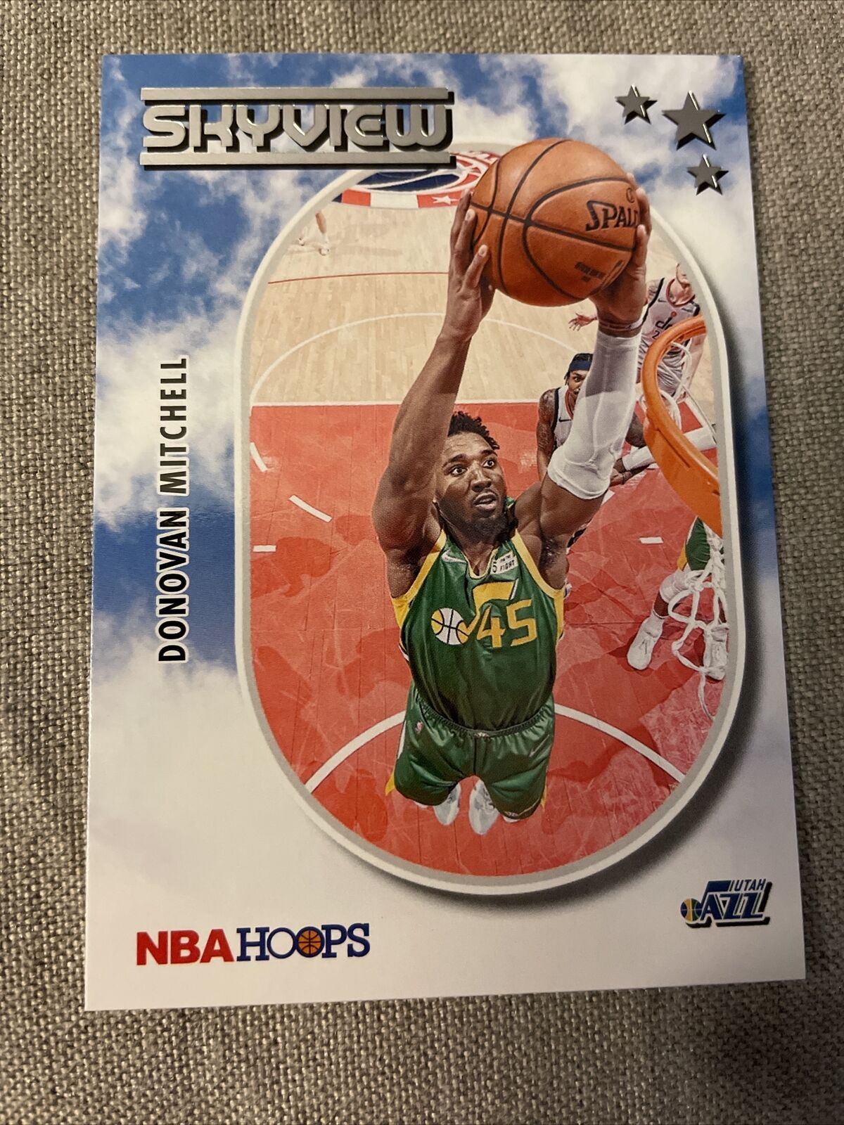 donovan mitchell 直書き AUTO silver 8/49-