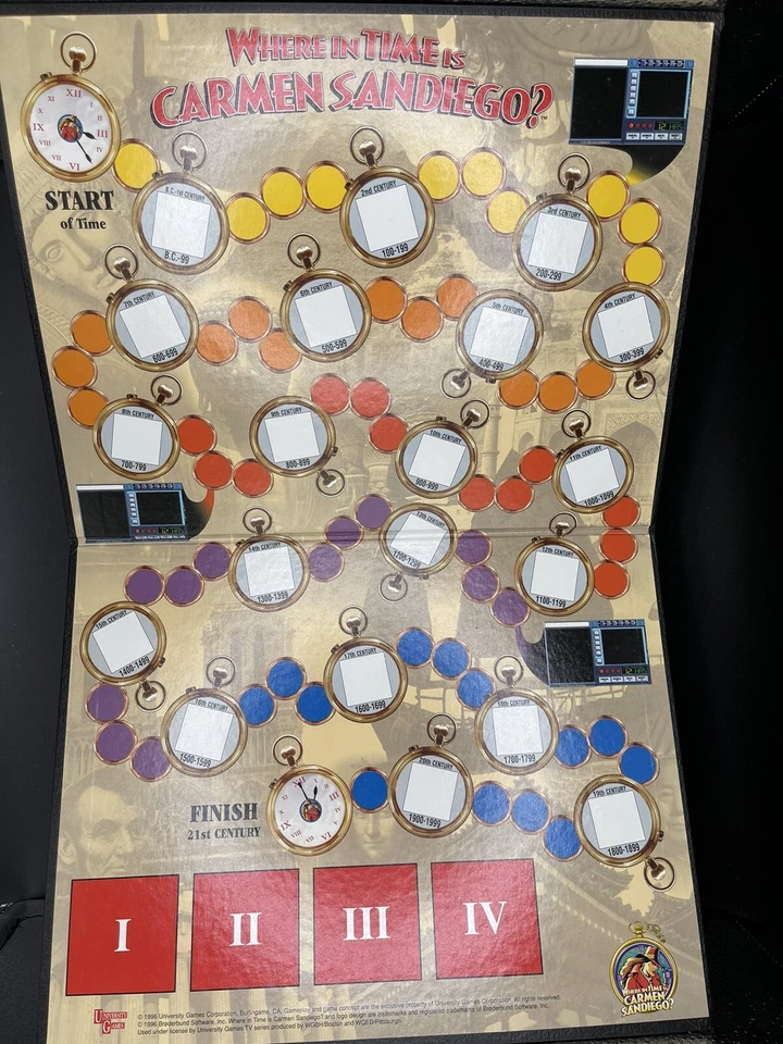 Where In Time Is Carman Sandiago - The Complete Board Game - Image 3 of 4