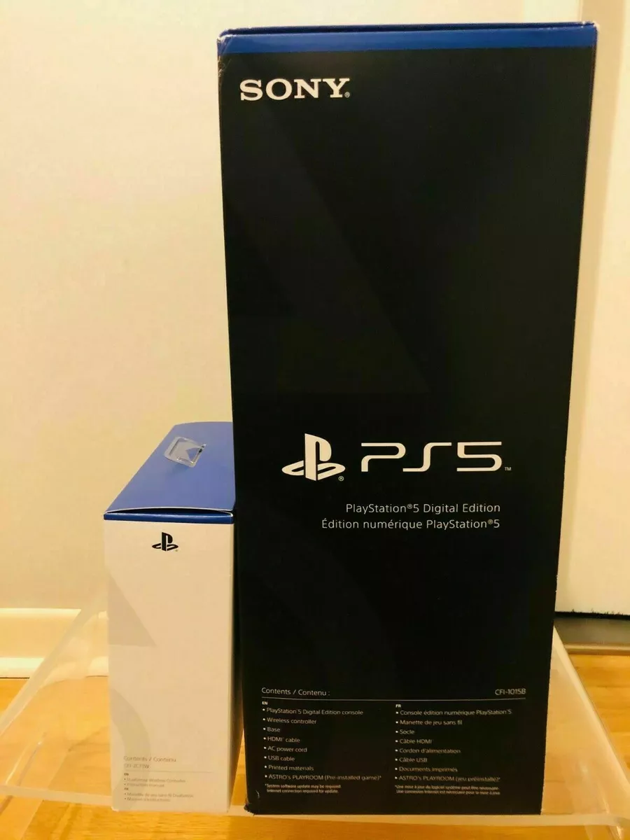 Sony PlayStation 5 Digital Edition - game console - 825 GB SSD - 3005719 -  Gaming Consoles & Controllers 