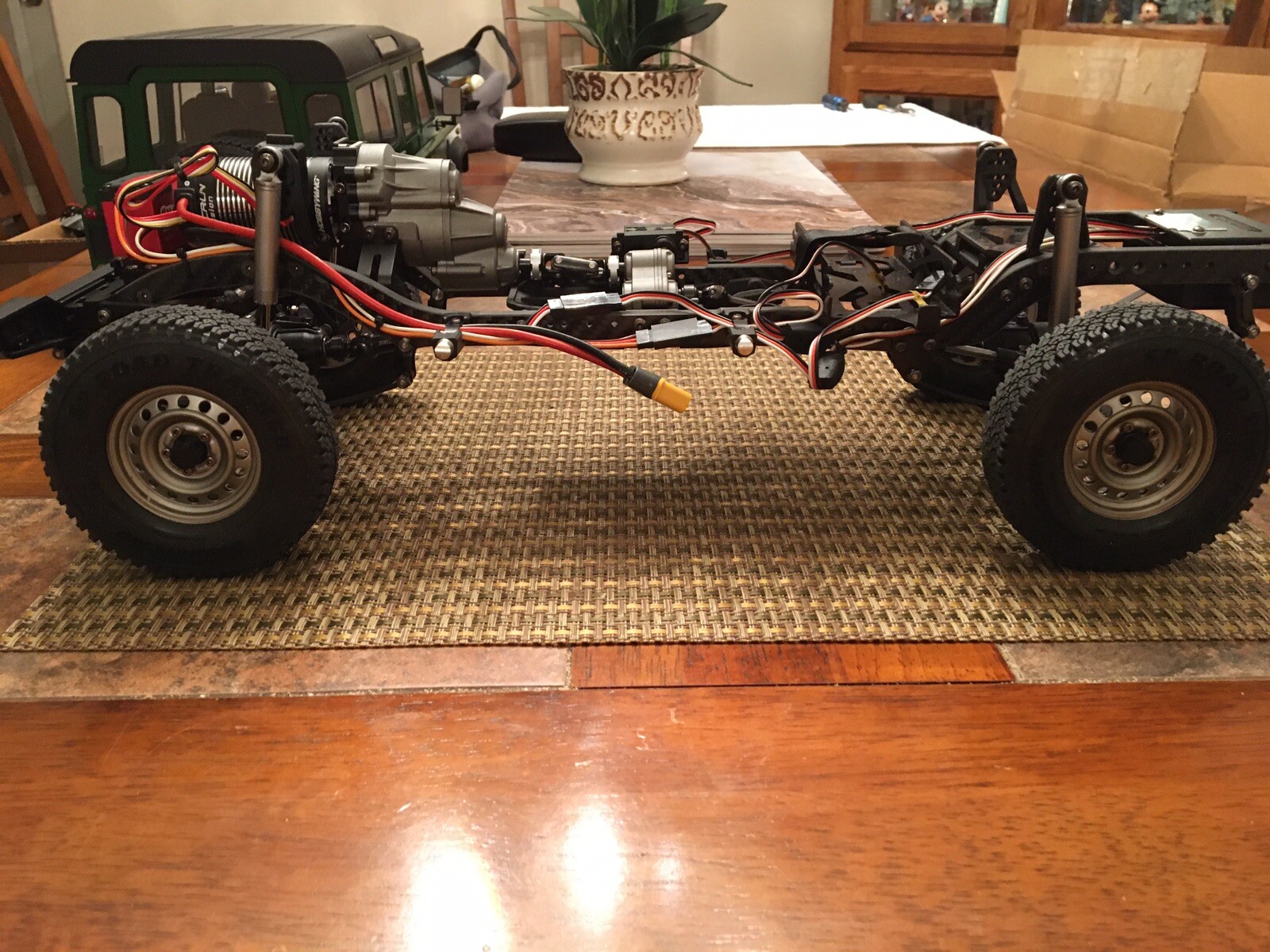 Boom Racing BRX02 Land Rover Leaf Spring Version BR8005 For D110 Fully Assembled