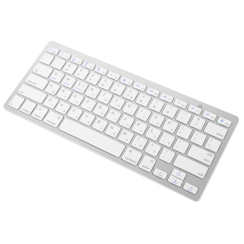 Wireless Keyboard Hebrew Silent Keyboard For Laptop Desktop Computer - 第 9/9 張圖片