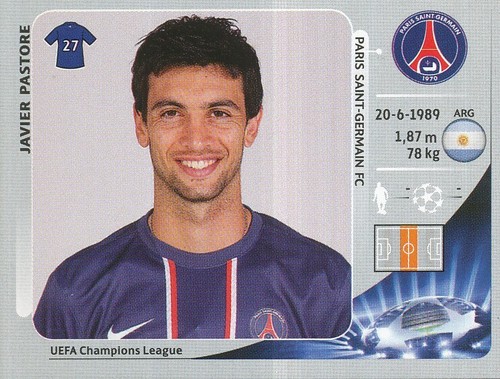Juan Bernat 355 Paris PSG Sticker Panini Foot France Ligue 1 2018 2019
