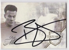 2020 Futera Unique Triumph Archive Autograph Auto #01 Dele Alli - England 7/8