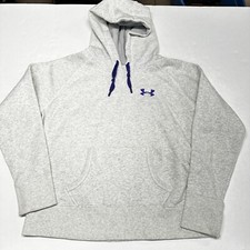 Under Armour All Season Gear Semi Fitted Women  s Hoodie Gray Size Large