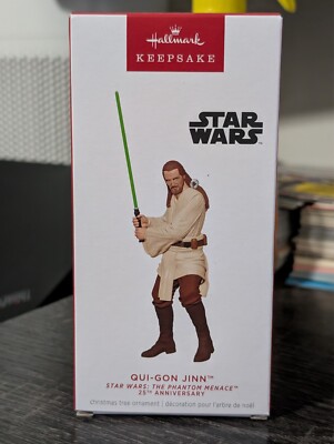 Hallmark Keepsake - Qui-Gonn Jinn - Star Wars The Phantom Menace - 2024 NEW NIB