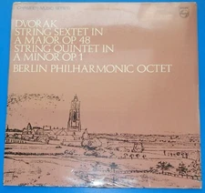 Berlin Philharmonic Octet DVORAK String Sextet/Quintet - Philips SAL 3765 SEALED