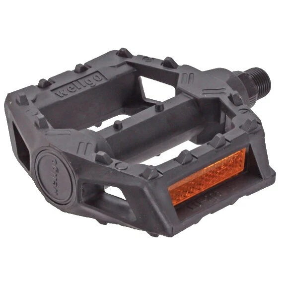Pedales de Bicicleta Negro Resina Wellgo