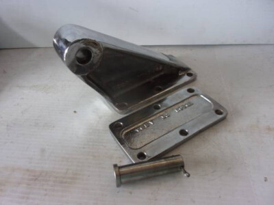 EDSON below deck steering part B-332 with A-894( backing plate) bronze chrome