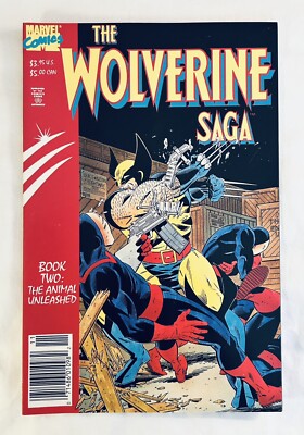 The Wolverine Saga #2 (Nov. 1989) Peter Sanderson/Janet Jackson **NEAR MINT**