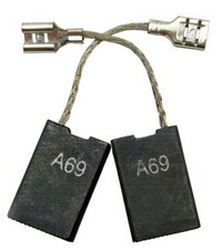  2x Kohlebürsten A65/A69 6x16x24mm Bosch Wü...