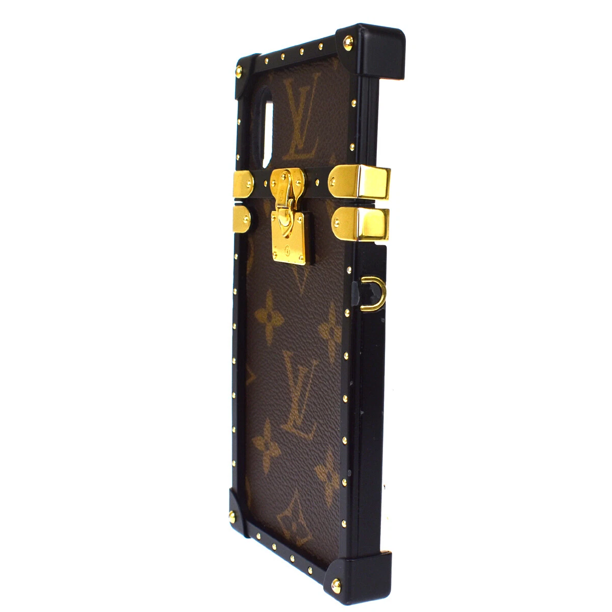 Retro Brown Trunk LV Monogram Phone Case