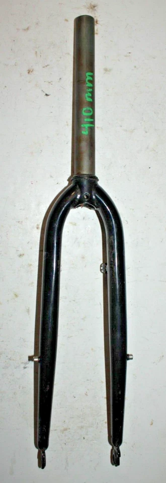 Road Hybrid Bike Fork 700c 11/8" Threadless 235mm Black Steel Fast USA Shipping! - Image 2 of 4