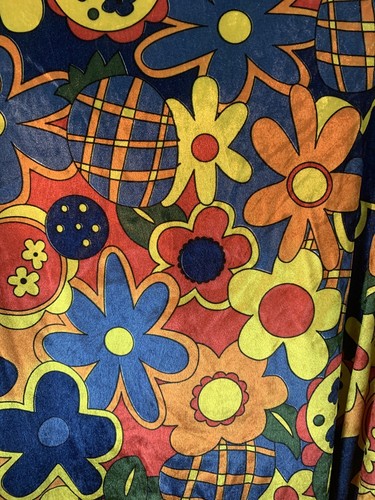 Halloween Hippy Hemd Disco Shirt Long Sleeve Button Front US 44 Standard - Picture 6 of 10