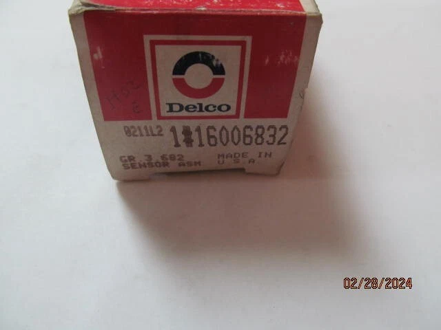 General Motors 16006832 Map Sensor for 1981-1984 Cadillac OEM ACDelco USA made Foto 4 de 4