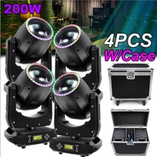 200W 5R Beam Moving Head Stage Light RGBW Gobo Spot Lighting DJ Disco Show DMX