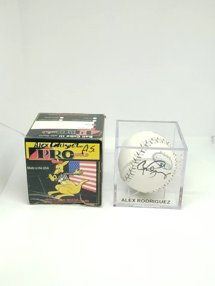 Alex Rodriguez Signed 2008 All-Star Game Logo Baseball New York Yankees - Image 2 of 4