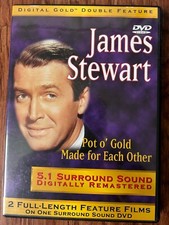 Jimmy Stewart - Pot o Gold/Made for Each Other (DVD, 2006, 2-Disc Set)