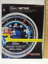 1981 Sun Suntune Electric Corp Instrument Products Catalog 0693-0023CP W/Jobber