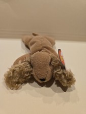 TY McDonald's Teenie Beanie Baby Tan Spunky the Cocker Spaniel Dog With Tag