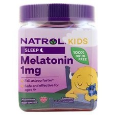 Natrol Kids - Melatonin Gummies 1mg Raspberry 90 gummy