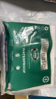 AllerEase Soft Waterproof Fitted Mattress Protector