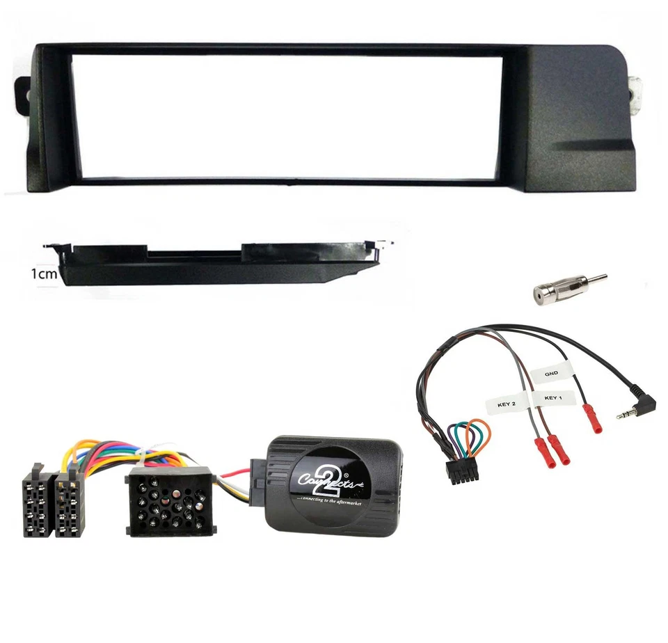 JVC Bluetooth DAB USB Lenkrad Autoradio für BMW 3er E46 98-07 Profi Rundpin - Bild 3 von 4