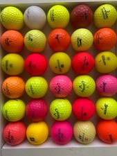 35 Stk. Golfb&auml;lle Bunte Mix