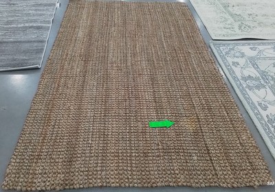 NATURAL 5'-0'' x 8'-0'' Broken Thread Rug, Reduced Price 1172792096 NF747A-5