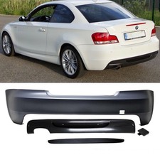 Sport Sto�stange Hinten ohne PDC grundiert passt f�r BMW 1er E82 E88 & M-Paket