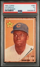 Top 10 Lou Brock Baseball Cards 17