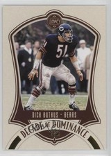 2021 Panini Legacy Decade of Dominance Dick Butkus #DD-1 HOF 02v3