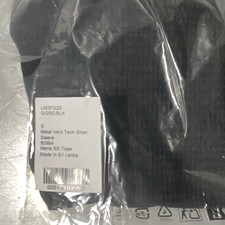 Lululemon Metal Vent Tech Men’s Black T-Shirt S Breathable Slim Fit